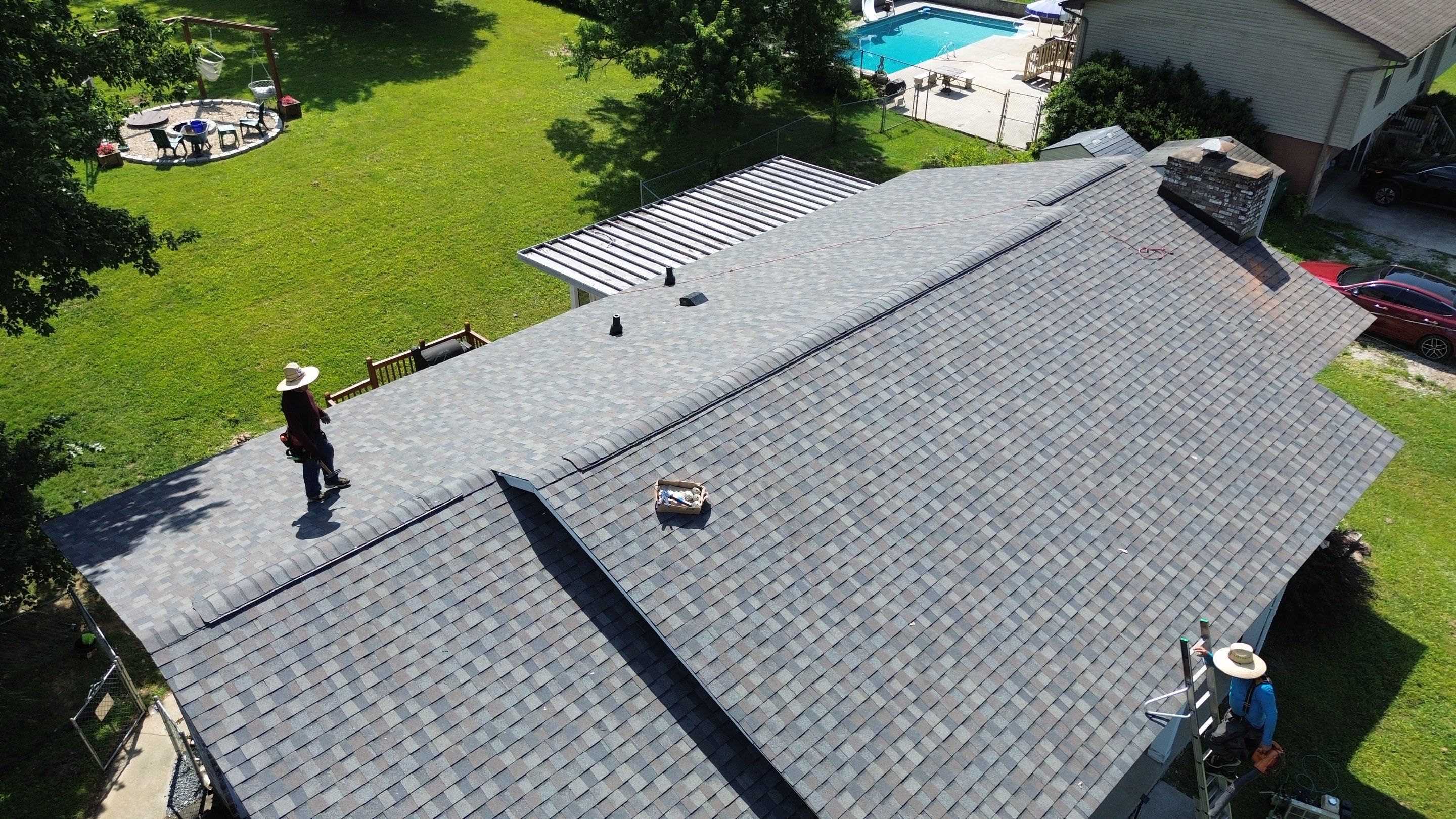 Completed Valor Roofing project in East Tennessee